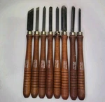 Vintage Craftsman Set Of High-speed Steel Wood Turning Lathe Chisels 928521-28. Fixed Price $55.99.