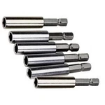 6 Piece Pack Of Magnetic Screwdriver Bit Extension Holder Tool. Fixed Price $18.39.