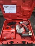 New Milwaukee 2656-22CT M18 18-VOLT Lithium-ion 1/4 In. Cordless Impact Kit. Fixed Price $125.00.