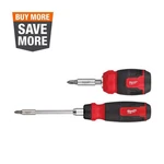 Milwaukee 14-IN-1 Ratcheting Multi-bit Screwdriver And 8-IN-1 Compact (2-PACK). Fixed Price $24.99.