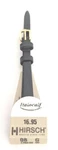 08MM Hirsch Italocalf Black Leather Watch Band. Fixed Price $14.50.