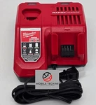 New Genuine Milwaukee Rapid 40% Faster Charger 48-59-1808 M18 M12, 18V 12V, Oem. Fixed Price $48.98.