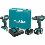 Makita XT261M 18V Lithium-ion 4.0 Ah Cordless Combo. Fixed Price $350.00.