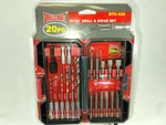 Drillcraft Assorted Pc & Bits Set DTC-020 Tools/screwdriver. Fixed Price $12.97.