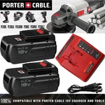 2PACK For Porter Cable PC18B 18VOLT Nicd PC186CS Battery /charger PCC489N PC188. Fixed Price $49.00.