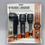 Vtg Black & Decker 3.6 Volt Versa Pak Utility Flashlights VP220A, VP220B, VP220C. Fixed Price $69.99.