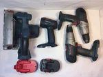 Set Of Bosch 18V Cordless Circular Saw 1/2" 1662 Reciprocating 1644-24, 2X. Fixed Price $88.00.