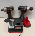Craftsman 5275.1 C3 19.2 Volt 1/2" Drill Driver Plus Impact , Charger/ba. Fixed Price $90.00.