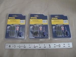 (3) New Irwin Pc Impact Double Ended Power Bits 1903514 #2 Square. Fixed Price $23.90.
