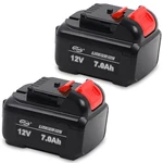 2X 12V Max 7.0AH Lithium DCB127-2 Battery For Dewalt DCB120 DCD710 DCF813 Tools. Fixed Price $41.99.