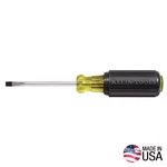 Klein Tools 601-3 3/16" Flat Head Screwdriver, Cabinet Tip With 3" Round Shank. Fixed Price $9.86.