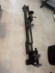 Vintage Montgomery Ward Wood Lathe Bench Belt Drive Model W/grinder 93FD637A. Fixed Price $132.50.