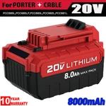 8.0AH For Porter Cable Original 20-VOLT Max Lithium-ion Battery PCC685L Tool Kit. Fixed Price $26.89.