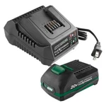 Masterforce 20-VOLT Lithium-ion 2.0AH Battery & Charger Kit With Led Indicator. Fixed Price $117.29.