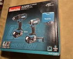 New Makita XT261M 18V Lxt Lithium-ion Cordless 2-PC. Combo (4.0AH). Fixed Price $299.00.