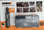 Worx 8V Rotary Tool Cordless With 129-PIECE Accessory Kit WX106L.1. Fixed Price $35.95.