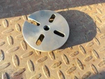 B3518, 4 1/8" Lathe Faceplate, Search Of Model Number Shows Craftsman. Fixed Price $30.00.