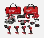 Milwaukee 3697-27 M18 Fuel 18V Tool Cordless Lithium-ion Combo Kit. Fixed Price $600.00.