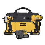 Dewalt Drill/driver & Impact Combo Kit With 2 Batteries And Charger + Bag. Fixed Price $119.95.