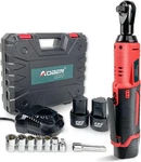 Aoben Cordless Electric Ratchet Wrench Set, 3/8" 12V Power Tool Kit With. Fixed Price $65.98.