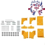 For Hustler Transmission Hydro Brackets Kit Raptor Sdx Zero Turn Mower 125255. Fixed Price $96.90.