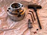 Teknatool Supernova Wood Lathe 4 Jaw Chuck Insert Required Model 23055 *edited. Fixed Price $175.00.
