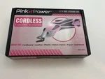 Cordless Electric Fabric Scissors Pink Power Cutter Sewing Craft, Box&carpet New. Fixed Price $39.99.