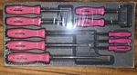 Snap-on Tools ( Pink ) 10PC Screwdriver & Magnet Pocket Prybar Set SDDDPBX100EP. Fixed Price $349.95.