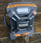 Ridgid X4 Portable Am Fm Jobsite Radio/speaker R84084 Tool Only Tested Working. Fixed Price $35.75.