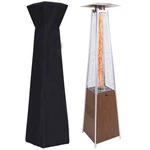 Patio Outdoor Heater 48000 Btu Propane Wheels Protective Cover Garden Commercial. Fixed Price $249.99.