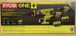 Ryobi One+ 18V 4PC Combo Kit Drill Impact Recip Saw Light P1818 New In Box. Fixed Price $140.00.