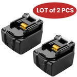 Lot Of 2PCS - 14.4V BL1440 BL1445 4AH Replacement Battery For Makita Power Tools. Fixed Price $38.00.
