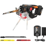 Cordless 2-IN-1 Reciprocating Jig Saw Compact Battery Powered Multi-tool. Fixed Price $153.58.