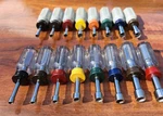Double Craftsman Usa 16PC Sae & Metric Stubby Nut Driver Sets 41988 41989. Fixed Price $135.00.