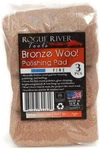 Rogue River Tools Bronze Wool Pads (3PC) - Choose Grade. Marine, Glass... Usa!. Fixed Price $14.49.