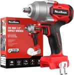 Cordless Impact Wrench 1/2" 900 Ft-lbs Brushless Gun Compatible With Dewa. Fixed Price $98.10.