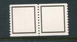 TD125A Gray Black Shiny Gum Test Stamp Mint Coil Pair Nh BX7097. Fixed Price $179.99.