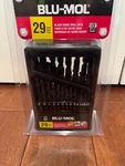 Disston Blu-mol 29 Pc Black Oxide Drill Bit Set W Metal Index Case. Fixed Price $39.75.