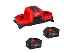 Milwaukee 18V M18 Ion Extended Capacity Xc 6 Ah Redlithium Forge Starter Kit. Fixed Price $399.00.