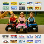 Custom Mini State Plates All 50 Sates 4X2 - 6X3 Name For Bicycle. Fixed Price $12.99.
