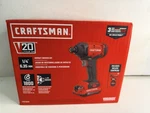 Craftsman 20V Cordless 1/4" Impact Driver Kit - CMCF801D1 #621. Fixed Price $69.95.