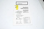 Shopsmith Bandsaw Manual Table System Supplement, 16 Pages - Original (b/w) (#2). Fixed Price $13.95.