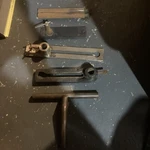Tool Rest Holder Banjo 12" Sears Craftsman Wood Lathe 113.23851 1/4" Tube Bed. Fixed Price $89.99.