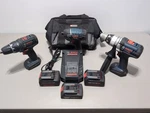Bosch 18V Tool Set-hammer Drill HDH181 Impact Driver 25618 DDS181 (video). Fixed Price $180.49.