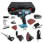 Newone 5-TOOL Cordless Combo Kit Compatible With Maki-ta Blue Black Red. Fixed Price $175.94.