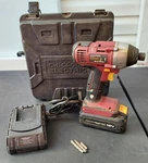 Chicago Electric 18 Volt Cordless Hex Impact Driver 62421 Powertool Case Battery. Fixed Price $99.99.