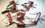 Lot Of 5 Victorinox Collectors Gift Set Swiss Army Multifunction Pocket Knives. Fixed Price $140.00.