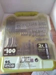 Ryobi 95 Piece Drill And Impact Driver Set. Fixed Price $19.99.