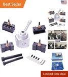 Compact Mini Lathe Tool Holder With High Accuracy & Easy Dovetail Installation. Fixed Price $73.14.