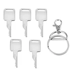 5 Pcs Ignition Key Set 6693241, Bobcat Case Ih Terex Jlg Grove Loader Tool. Fixed Price $15.21.